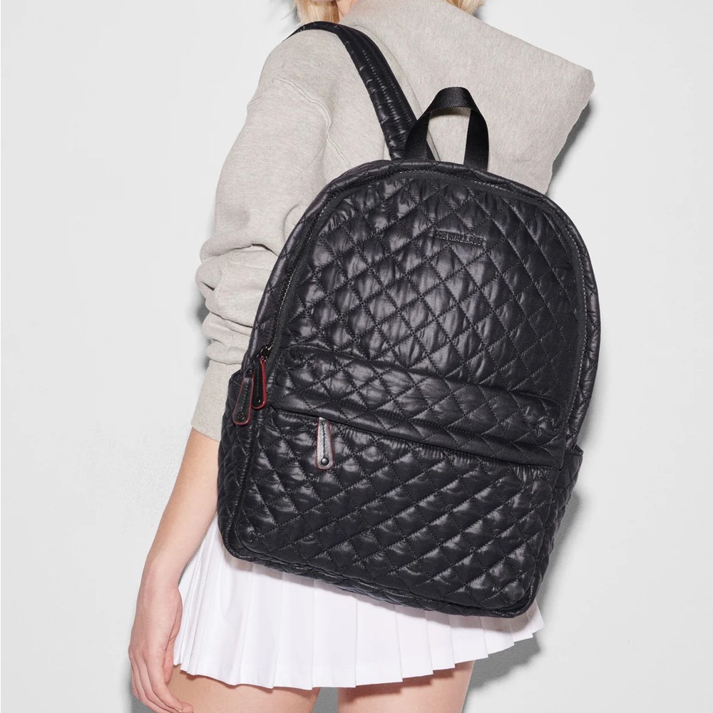 MZ Wallace black metro backpack deluxe